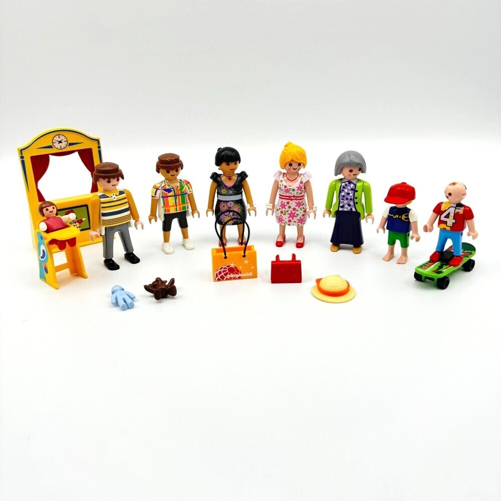 Playmobil Geobra Figures People Friends and Family Mixed Lot 1974 Vintage